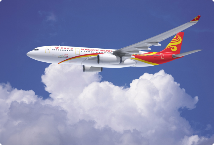 Image of a Hong Kong Airlines aircraft
