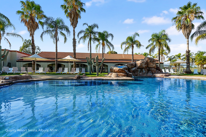 Image of a pool at Quality Resort Siesta, Albury